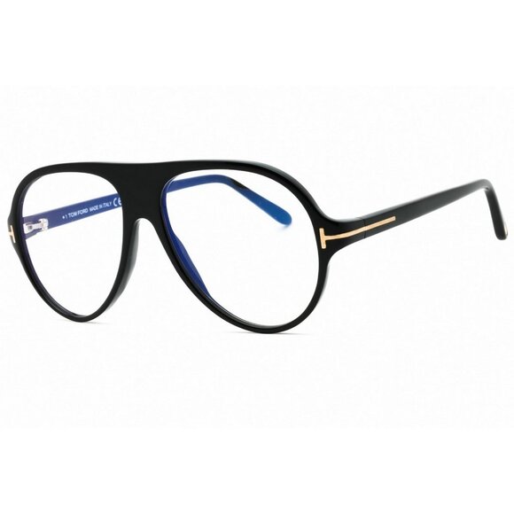 TOM FORD Eyeglasses FT5012-001-53 Size 53/14/aviator BRAND NEW W CASE - Picture 1 of 5